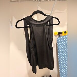 Wilfred Black Sleeveless Tank Top